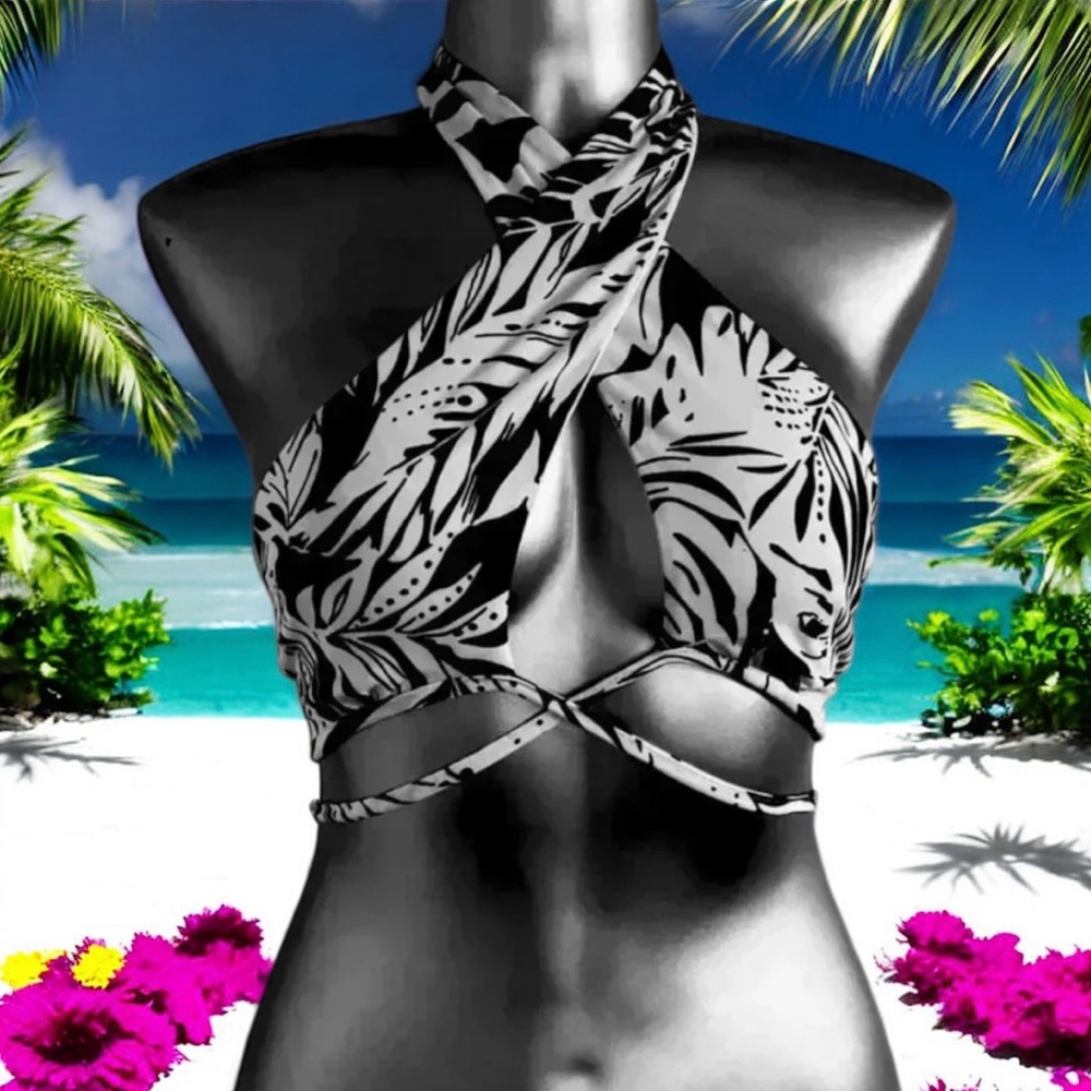 2 for $30 🆕Printed  Halter Top